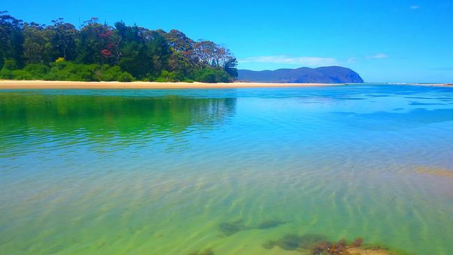 Cloudy Bay, Bruny Island. Picture: Greg Faull