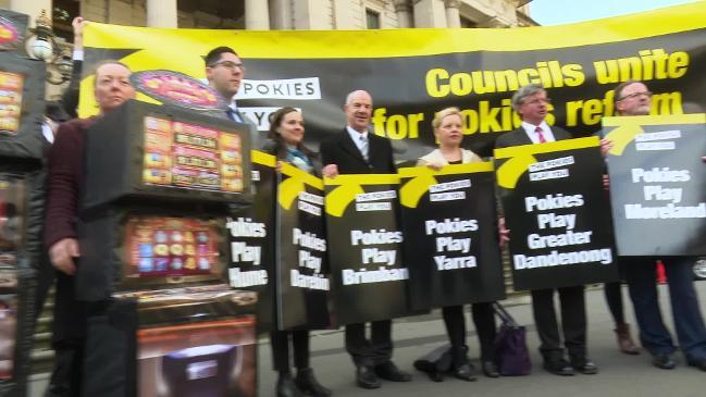 Local government seeks to play role in pokies reform at state election