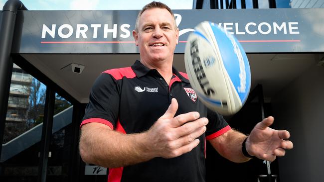 Former North Sydney Bears star Greg Florimo.