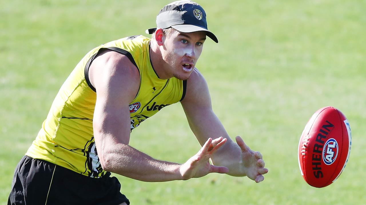 Tom Lynch is slowly ramping up his training load after knee surgery last year.