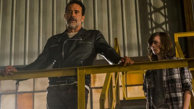 Negan shows off his home to Carl and makes some more fat jokes.