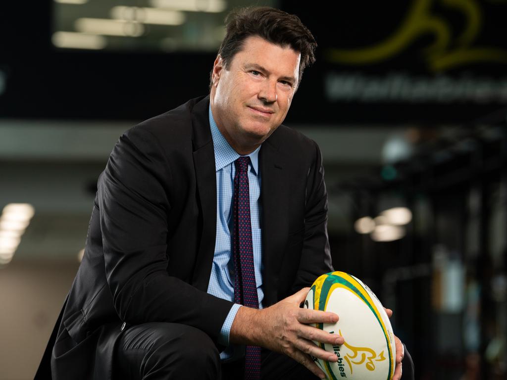 Rugby Australia chairman Hamish McLennan. Picture: Stuart Walmsley/Rugby Australia