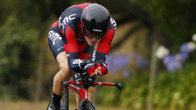 Cycling Australia Road National Championships Rohan Dennis going out in the time trial Picture:Wayne Ludbey