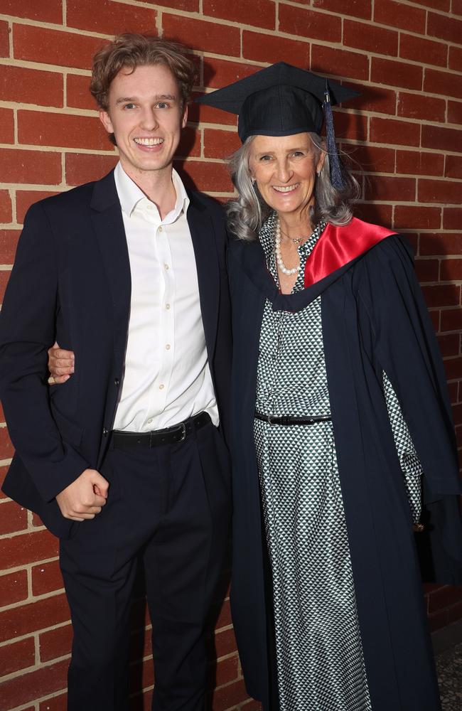 Callum and Dianne Roderick. Picture: Alan Barber