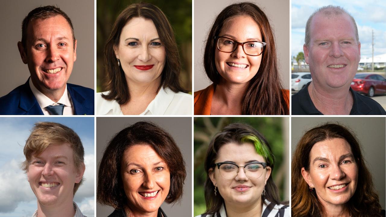 The eight candidates running for Groom in the upcoming federal election.