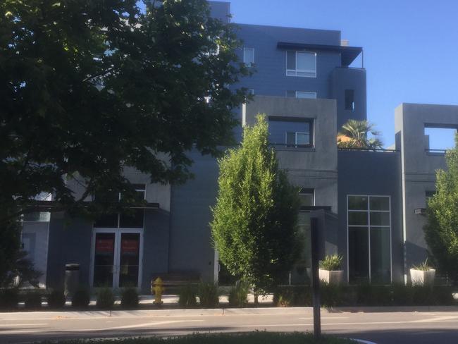 The 26-year-old moved into a luxury apartment in San Jose, California. Picture: news.com.au
