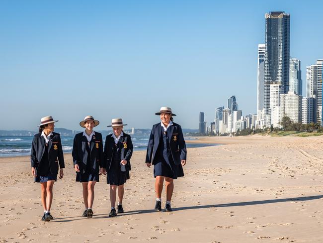 From bush to beach, St Hilda’s boarders enjoy access to the beautiful beaches on the Gold Coast