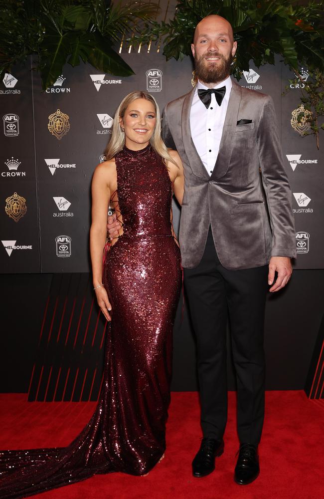 Max Gawn and Jessica Gawn. Picture: Mark Stewart