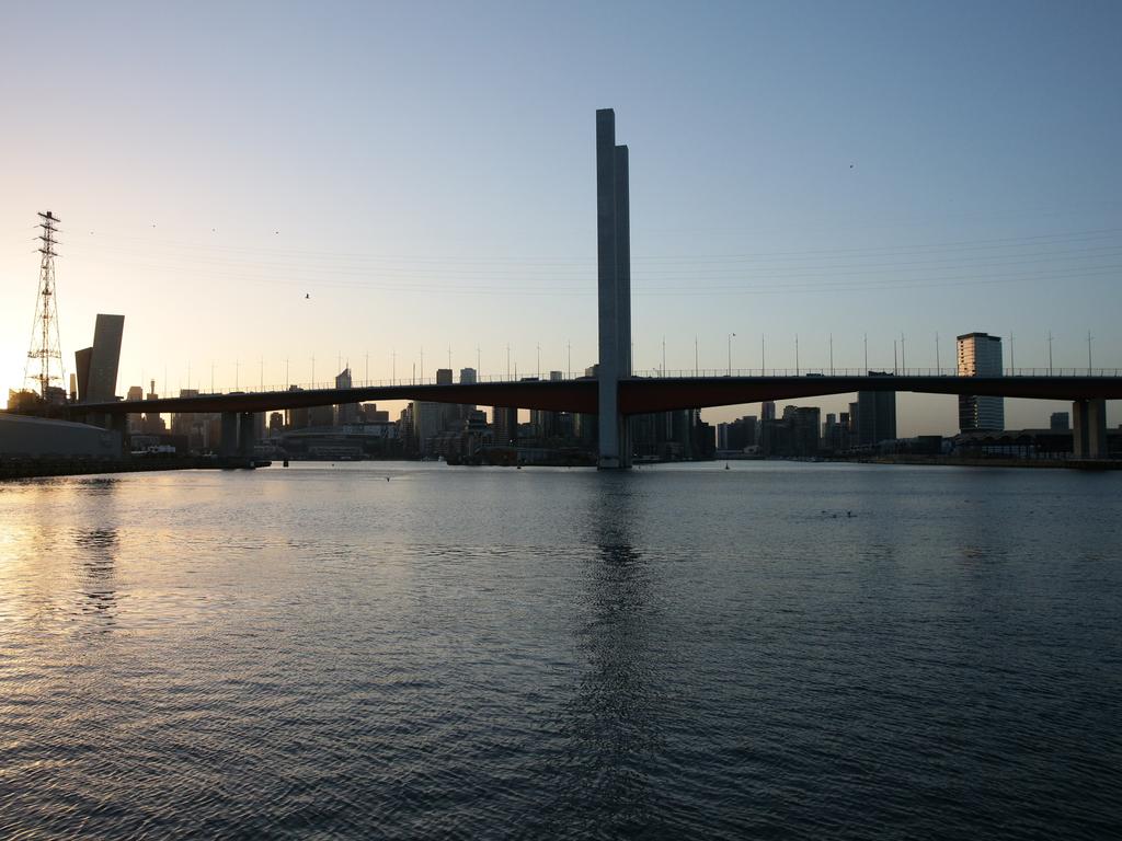 A view of the Bolte Bridge.