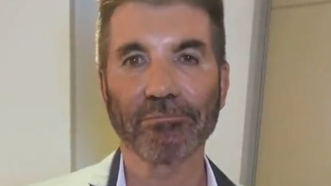 Simon Cowell was compared to a 'Madame Tussauds wax figure' in the footage.