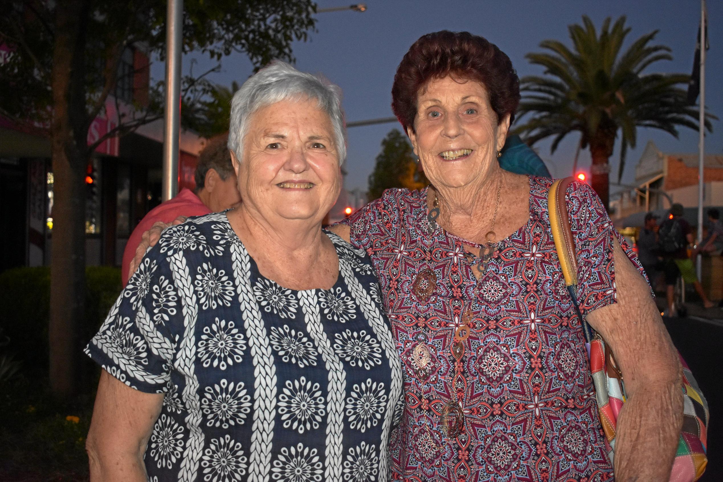 Marcia Southey and Alison Hockings. Picture: Ebony Graveur