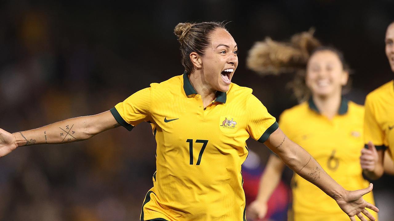 The final of the 2023 Women’s World Cup will be played at Stadium Australia in Sydney. Picture: Cameron Spencer / Getty Images
