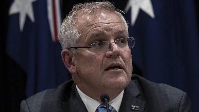 Prime Minister Scott Morrison still plans to attend the Sharks game despite the coronavirus pandemic. Picture: Getty Images