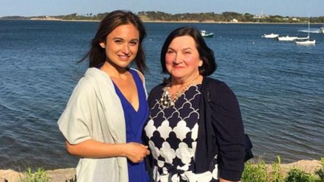 Vanessa Marcotte, pictured with her mother.