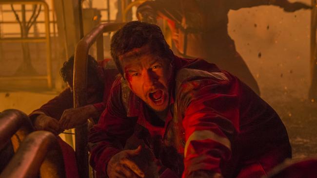 This image released by Summit shows Mark Wahlberg in a scene from, 