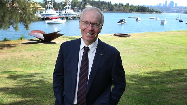 Peter Beattie at home in Balmain in Sydney. Picture: Britta Campion