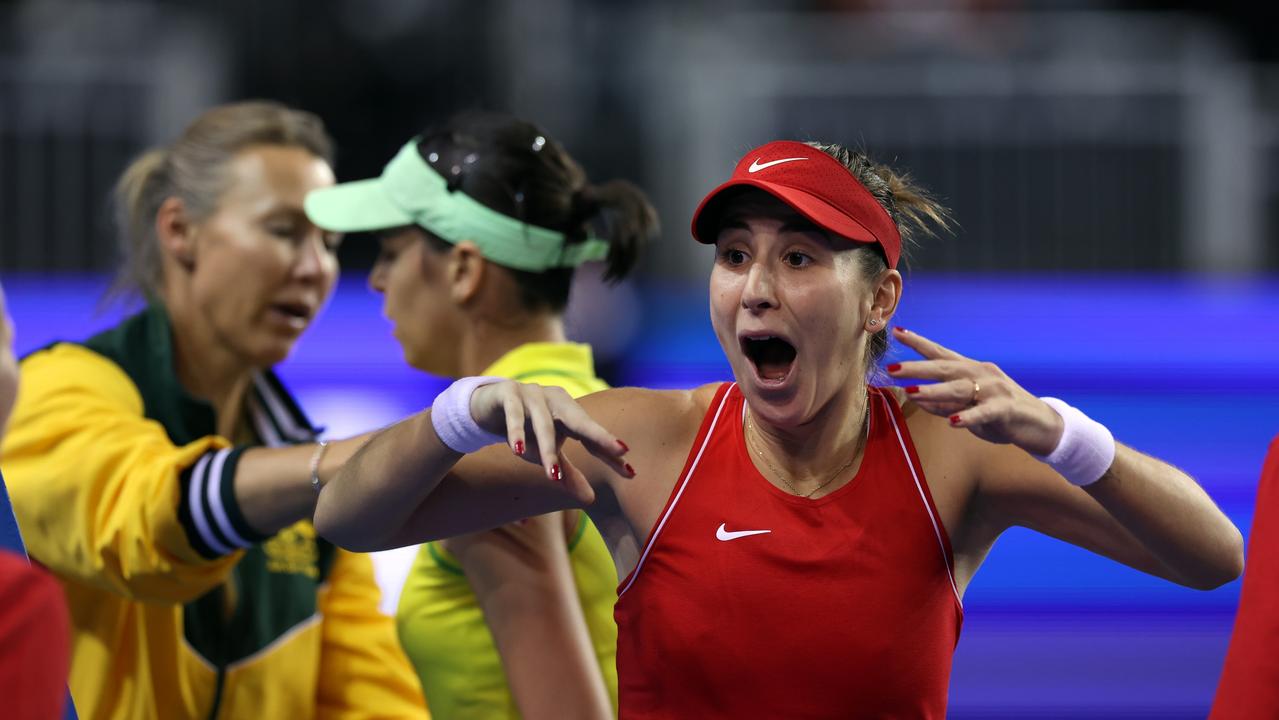 Australia kalah di final dari Swiss