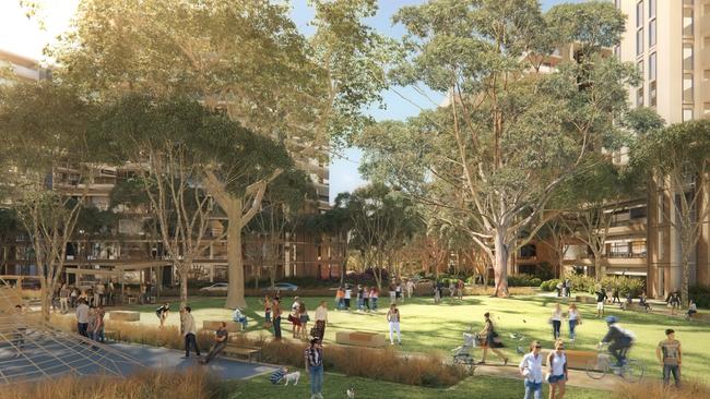 Landcom plans for the Castle Hill Showground precinct on exhibition.