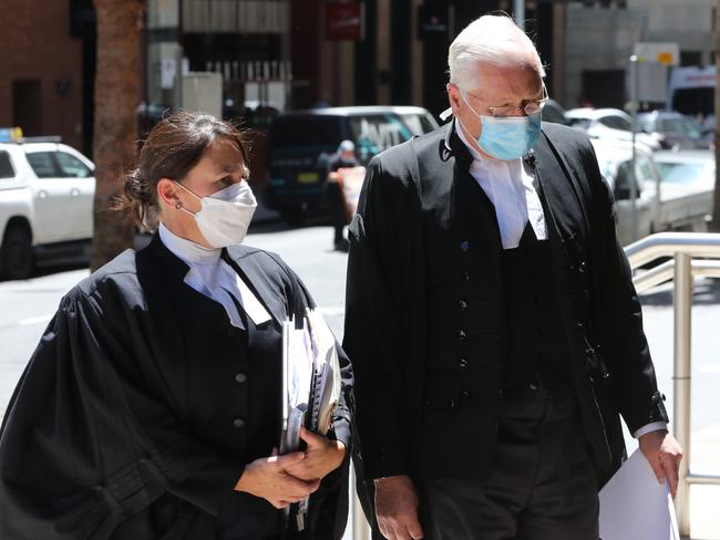 The legal team at the trial. Picture: NCA NewsWire/Damian Shaw