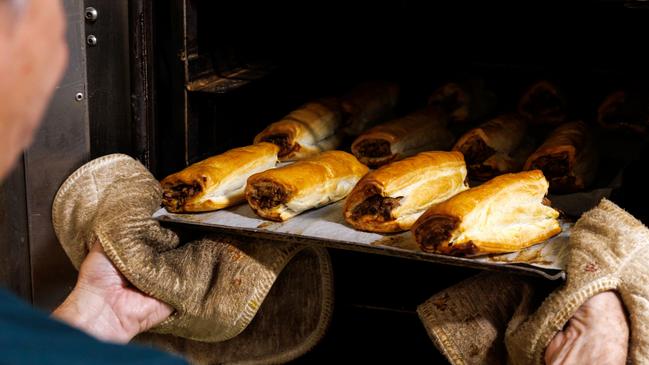 Kenilworth Country Bakery has been crowned makers of Australia's best sausage roll. Photo: Josh Woning, J+A Photography/Wotif