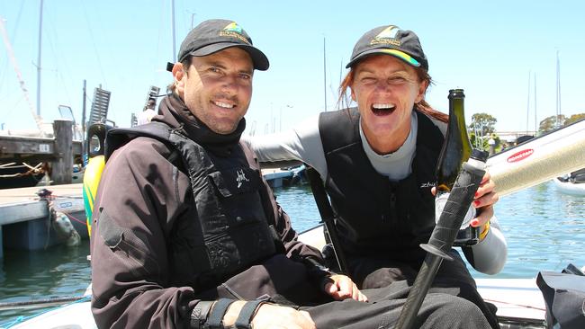 Daniel Fitzgibbon and Liesl Tesch are two of Australia’s most successful sailors.