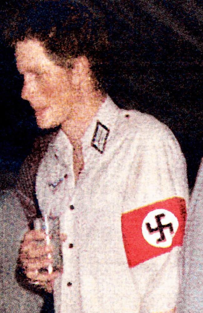 Prince Harry wearing the costume to a party in 2005.