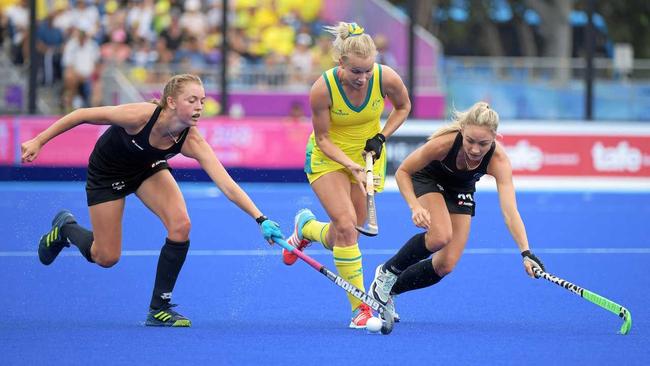 The Australian and New Zealand women's teams will play in the 2019 Oceania Cup, which will be held in Rockhampton. Picture: TRACEY NEARMY