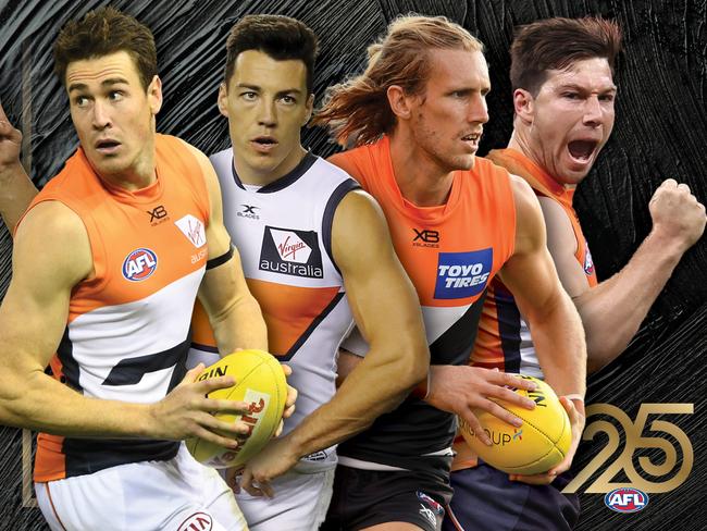 AFL 25: Giants team of the century.