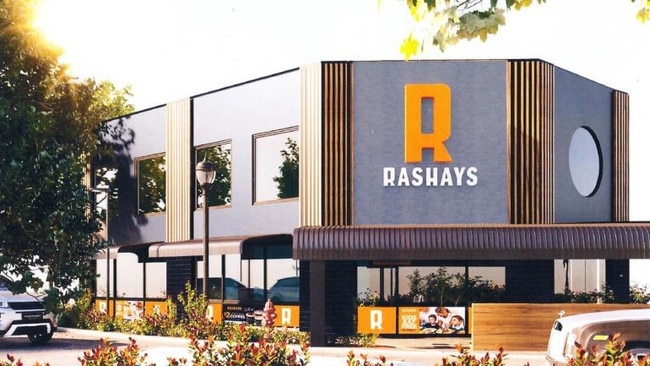 An artist’s impression of the Rashays restaurant lodged for Lake Haven. Picture: supplied