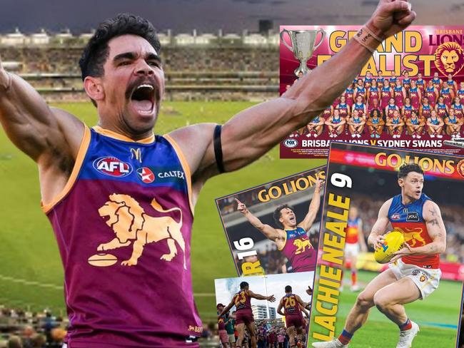 Download your Brisbane Lions hero posters