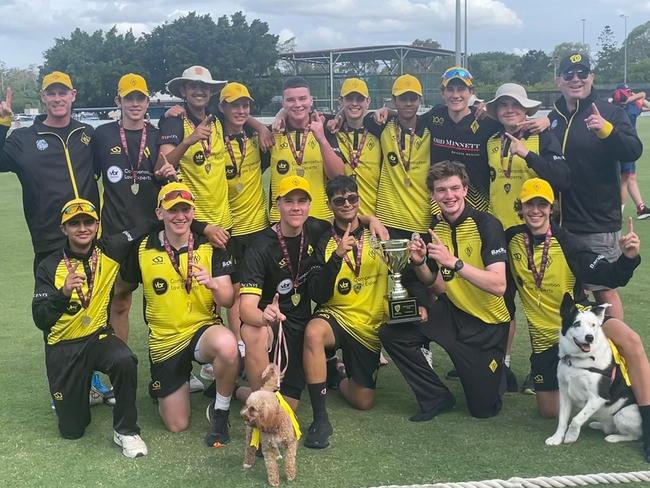 The victorious Western Suburbs Lord's Taverners team.