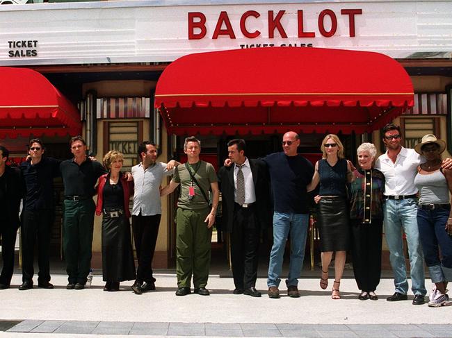 Stars including High Jackman and Cate Blanchett line up ahead of the official opening in 1999.