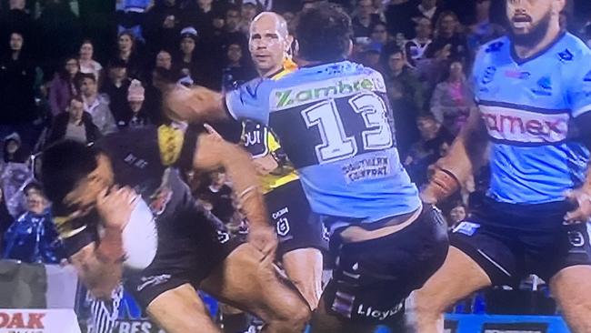 Dale Finucane’s hit on Stephen Crichton created plenty of controversy.