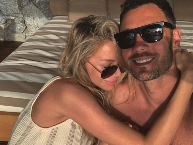 Jennifer Hawkins and Jake Wall on their babymoon on Hamilton Island. Picture: Instagram