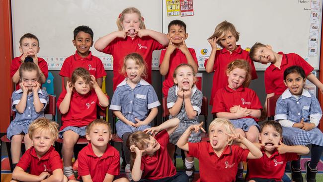 Grovedale Primary School Prep S Back row left to right: Callaghan Walker, Aadav Govardhanan, Isla Murdoch, Stefan Lazarevic, Eddie-Ray Ferguson, Hamish King Middle row left to right: Zoe Gray, Isabelle Strachan, Charlotte Freestone, Sofia Thorburn, Lyla OÃ•Connell, Diya Mehmi Front row left to right Ã Charlie Rigg, Donte Torr, Lucy Dean, Luke Albuino, Mateo Lemin