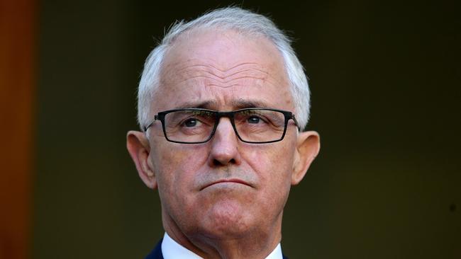 PM Malcolm Turnbull and Minister for Foreign Affairs Julie Bishop holding a Press Conference at Parliament House in Canberra. Picture Kym Smith