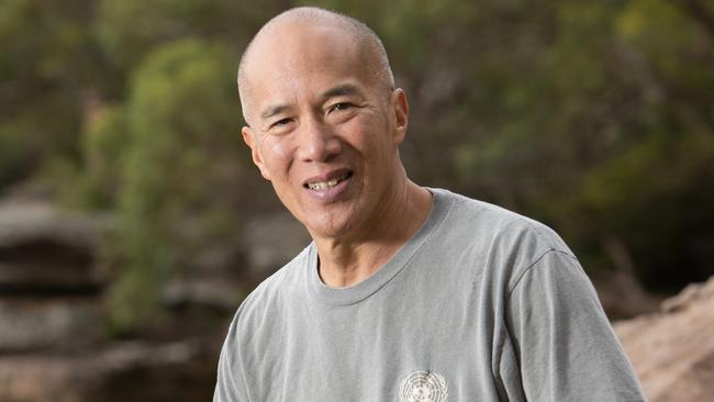 Dr Charlie Teo, pictured at Cobblers Beach in Sydney. Picture: AAP Image