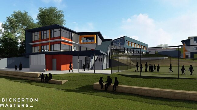 Gold Coast Christian College's new Performing Arts Centre now under construction.