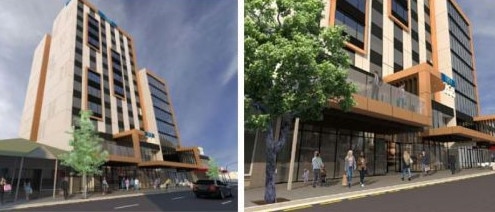 Artist impression — 266-270 Pulteney St Adelaide SCAP website