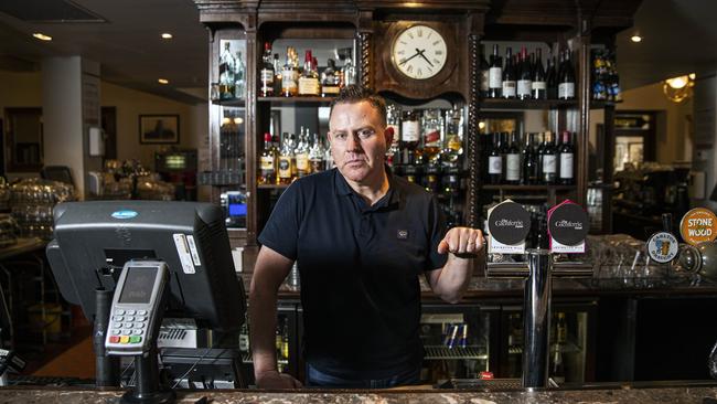 Mark O'Reilly is the owner of the Glenferrie Hotel in Hawthorn. Picture: Aaron Francis