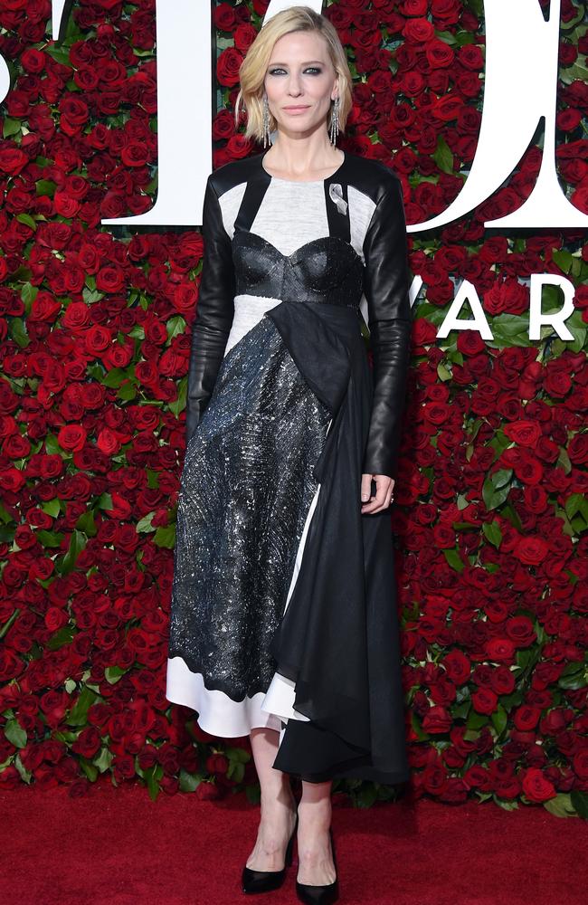 Cate Blanchett attends the 70th Annual Tony Awards at The Beacon Theatre in New York City.