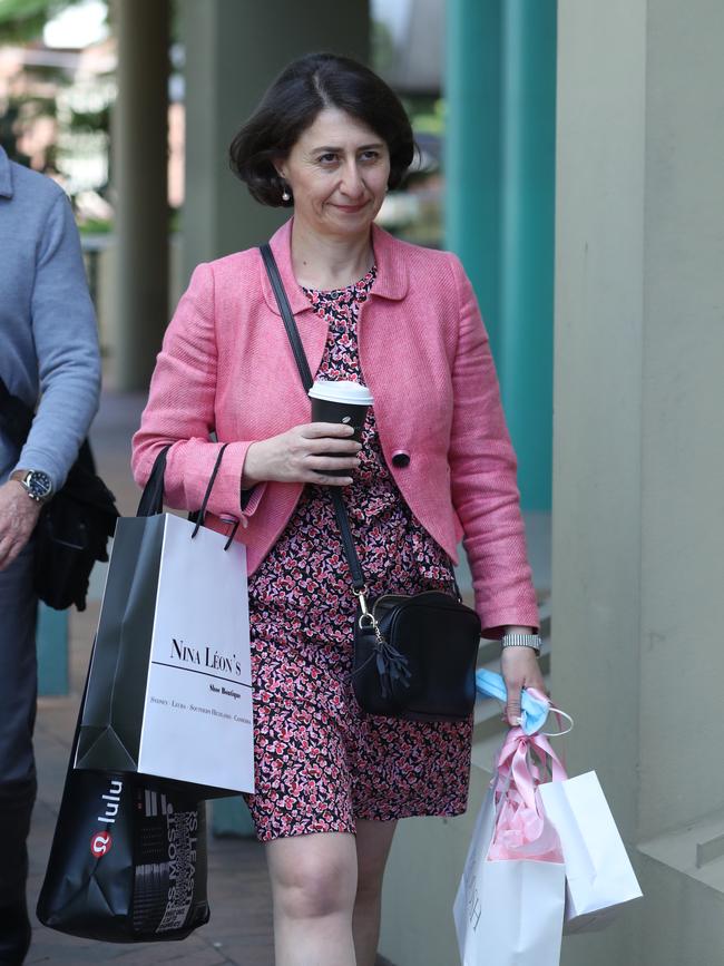 Gladys Berejiklian on Tuesday. Picture: John Grainger