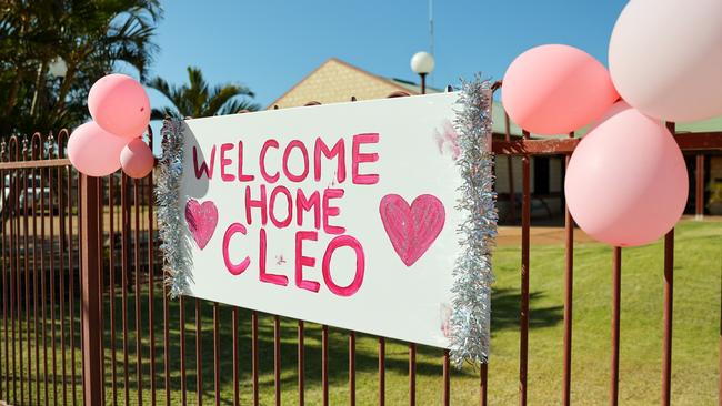 Tears of joy for Cleo amid fears of vigilantes and retribution