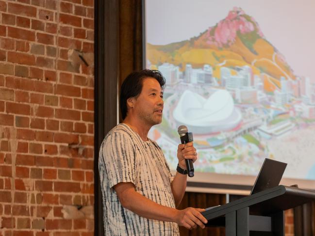 CHROFI's John Choi offered inspiration to help transform Townsville's CBD. Picture: Supplied.