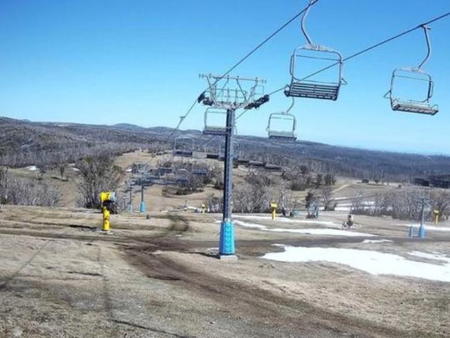 The ski lifts were not on at Selwyn Snow Resort. Picture: ski.com.au.