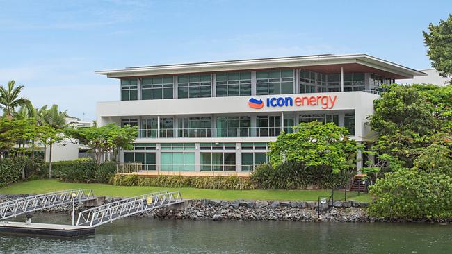 Icon Energy now has its headquarters at the former City Pacific offices in Broadbeach Waters.