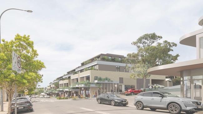 The development will have as many as nine shops. Picture: CHROFI Architects