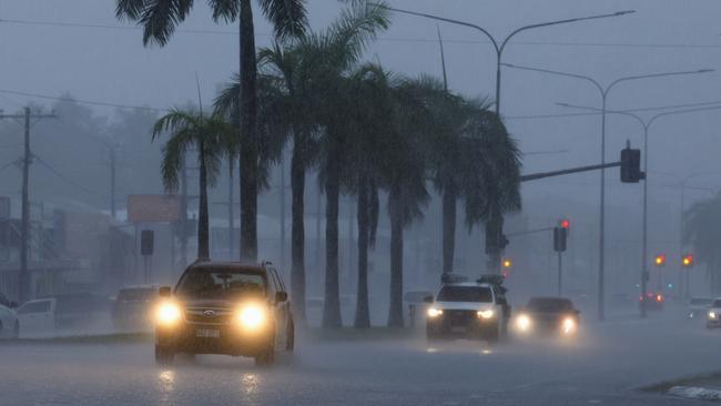 Wet weather is predicted to soak Cairns, Mackay and Townsville with a monsoon trough forecast to bring heavy rain. Picture: Brendan Radke