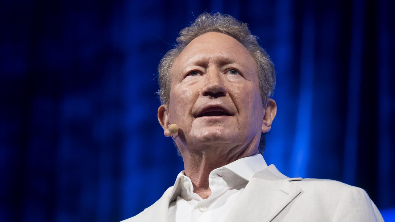 Andrew Forrest, Fortescue’s executive chair. Picture: Matt Jelonek/Getty Images