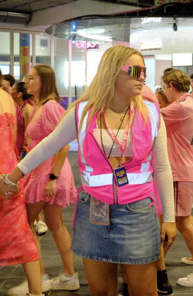 When you’re partying at Schoolies until midnight and starting your shift at a Wilsons carpark at 1am. Picture: news.com.au/James Weir